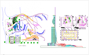 Hotel Architecture Plan And Design Dwg File - Cadbull