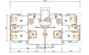 Villa Layout Plan and Elevation Design - Cadbull