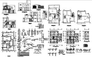 Sloping roof roof plan detail drawing in dwg file. - Cadbull