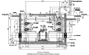 Section stair hand rail detail dwg file - Cadbull