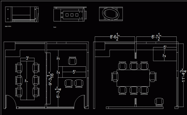 Office Design - Cadbull