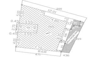 urban drawing of road node pedestrian bridge in dwg file. - Cadbull