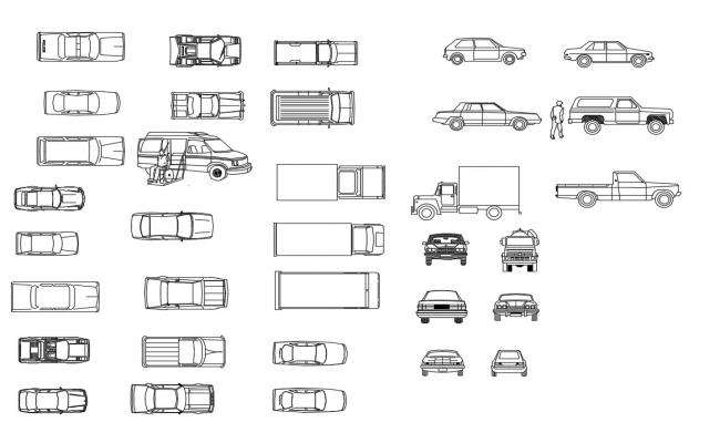 Construction Vehicles Model Free CAD Blocks - Cadbull