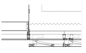 Curtain wall construction details dwg file - Cadbull