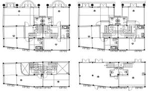 Industrial Building Layout Plan CAD File Download - Cadbull