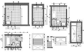 The interior layout plan of a bed room detail dwg file. - Cadbull