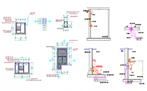 Toilet detail drawing describes in this AutoCAD drawing file. Download ...