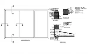 Revolving door plan detail dwg file - Cadbull