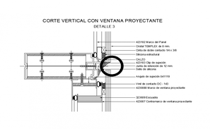 Window detail Drawing CAD file Free download - Cadbull