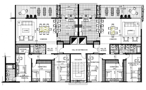 Section home plan autocad file - Cadbull