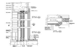 Wood door and window section in dwg file. - Cadbull