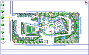 Commercial Elevation working detail dwg file - Cadbull