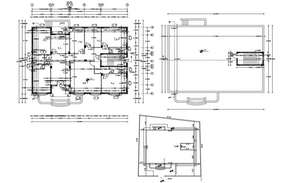 Bungalow floor detail drawing presented in this AutoCAD file. Download ...