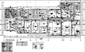 Remodeling elevation and section detail dwg file - Cadbull