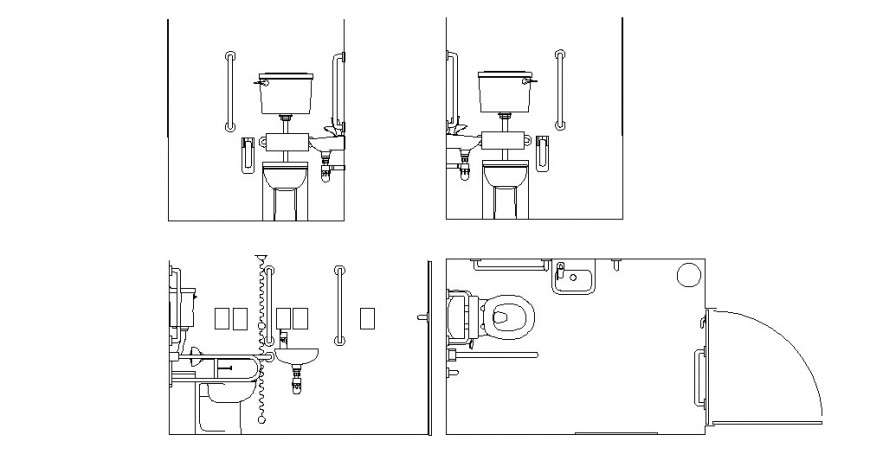 Human activity block in dwg file. - Cadbull