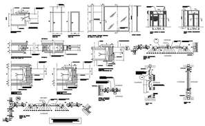 Detail of Aluminium composite panel cad drawing - Cadbull