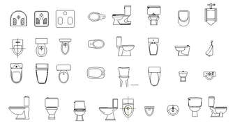 Sanitary fittings AutoCAD block in dwg AutoCAD file. - Cadbull