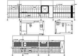 Sink detail plan and elevation dwg file - Cadbull