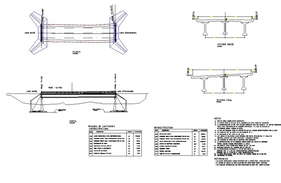 RCC Bridge Construction CAD Drawing Download - Cadbull