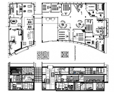 Bmw Car Showroom Architecture Layout Plan Details Dwg File Cadbull