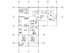 MRI scan and monitoring room layout plan and furniture details dwg file ...