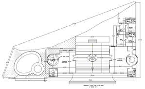 Resort Project Layout detail dwg file - Cadbull