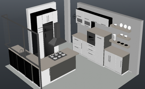 Kitchen design - Cadbull