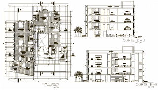 Palace Hotel drawings are available. Download this cad file now. - Cadbull