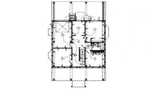 Villa House Electrical Wiring Installation Layout Plan AutoCAD File