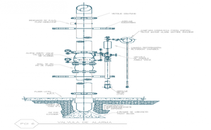 Blast furnace dwg file - Cadbull