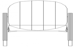 study table elevation