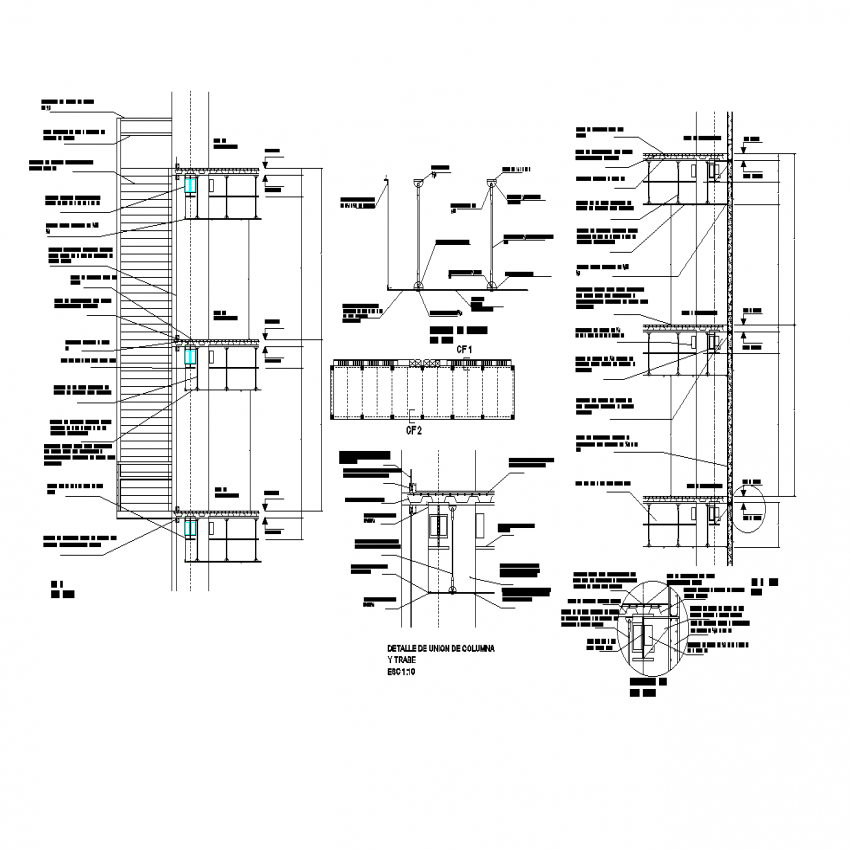 one way slab design in AutoCAD file - Cadbull