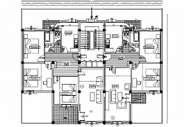 5 Storey Apartment Building Building Design DWG File - Cadbull