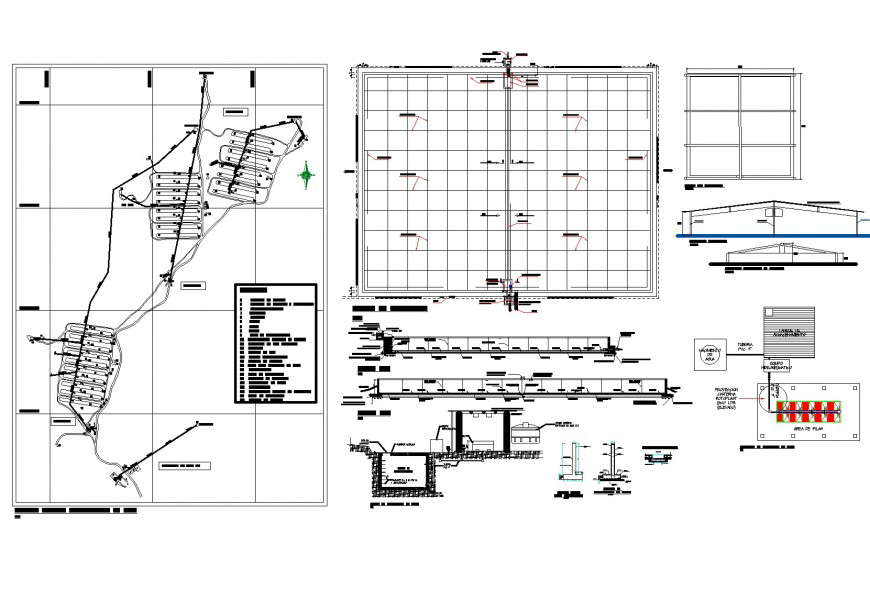 Drainage pipe detail elevation and plan autocad file Cadbull