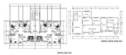 40X60 House Apartment Layout Plan CAD Drawing DWG File - Cadbull