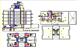 Autocad drawing of a house floor layout - Cadbull