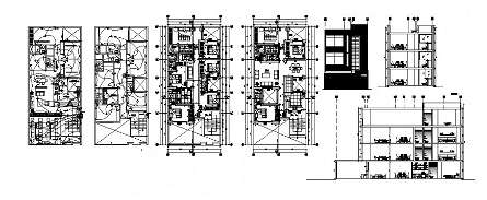 21' X 29' House Layout Plan Design AutoCAD File - Cadbull