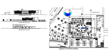 Small Office Building Design Plans - Cadbull