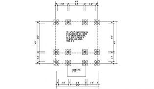 Foundation structure details drawing in this autocad file - Cadbull