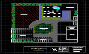 Resort Layout plan and elevation view dwg file - Cadbull