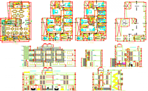 Restaurant Dining Layout Plan AutoCAD Drawing DWG File - Cadbull