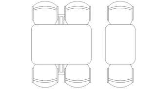 study table elevation