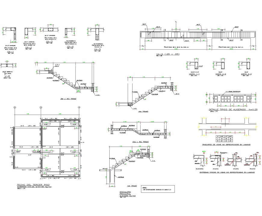 Staircase Section And Constructive Structure Details - vrogue.co