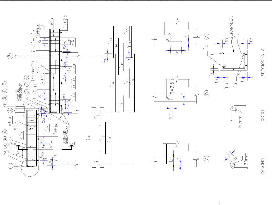 Reinforcement detail drawing in dwg AutoCAD file. - Cadbull