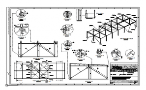 Structural lower level plan wall detail with construction view dwg file ...