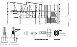 Flat slab detail drawing in dwg AutoCAD file. - Cadbull