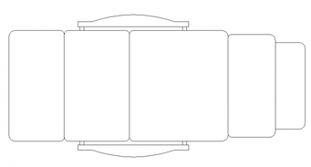 Single Arm Chair All Sided Elevation Cad Drawing Details Dwg File Cadbull