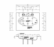 Detail plumbing unit elevation layout 2d view autocad file - Cadbull