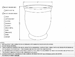 Cad drawings details of green top view of flower pots - Cadbull