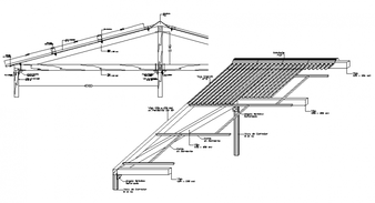 Foundation adobe wall construction cad drawing details dwg file - Cadbull